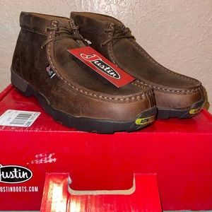 Justin Cappie steel toe men’s 9.5